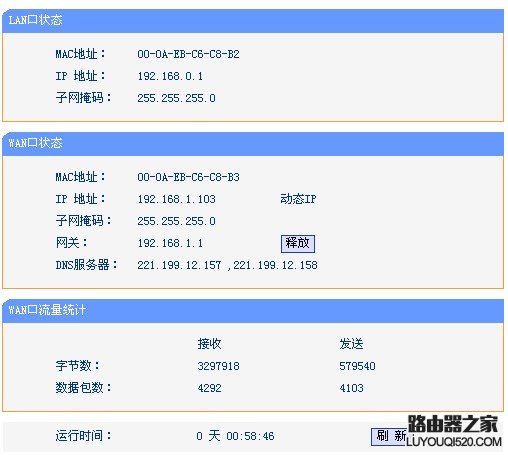 小型网络中串接两个路由器的两个方法