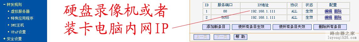 如何通过路由器来绑定动态IP实现硬盘录像机或视频板卡远程访问