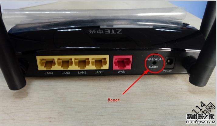 中兴无线路由器E5600怎么恢复出厂设置?