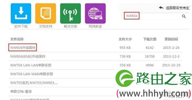 将磊科NW604无线路由器进行升级怎么操作