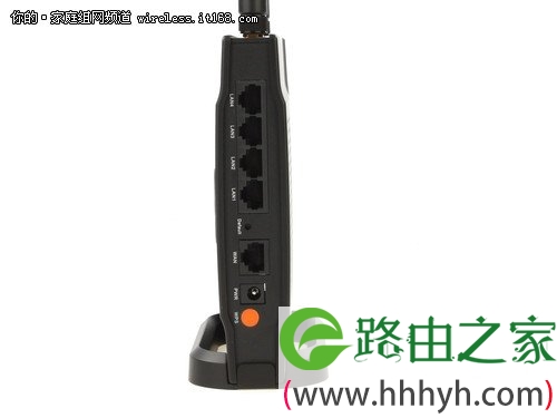 黑色无线斗士 磊科NW735无线路由器评测