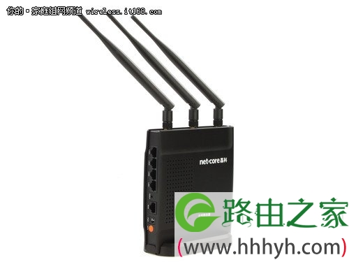 黑色无线斗士 磊科NW735无线路由器评测