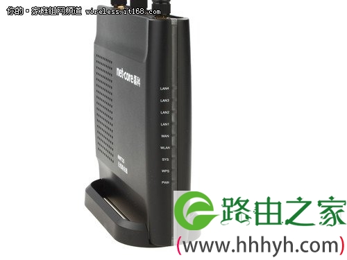 黑色无线斗士 磊科NW735无线路由器评测