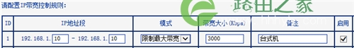 TP-Link TL-WR847N V1~V3 无线路由器IP带宽控制功能分配带宽 路！