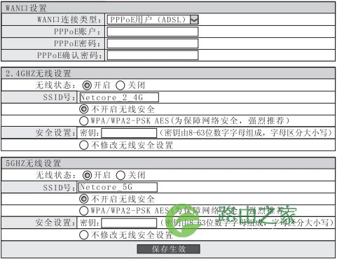 磊科路由器登录设置及默认密码说明