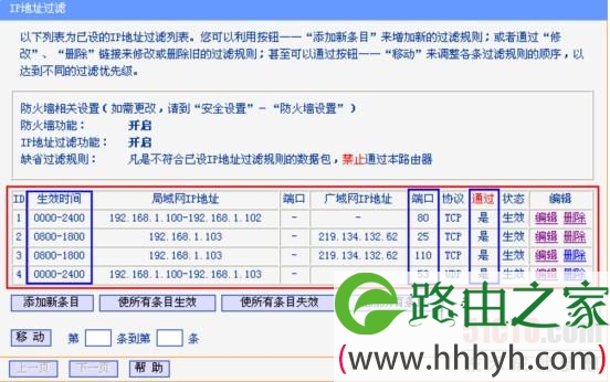 TP-link路由器防火墙设置技巧