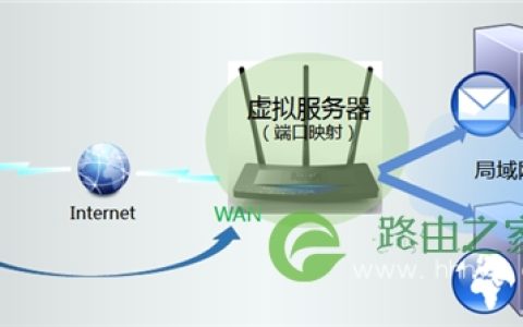 TP-Link TL-WR2041+ 无线路由器映射服务器操作指导