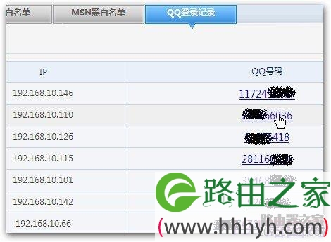 QQ黑白名单