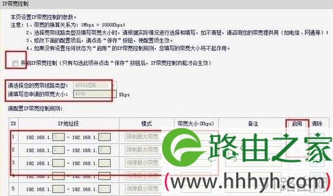通过路由器对公用网络的控制及限速