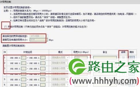 通过路由器对公用网络的控制及限速