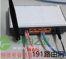 水星mw300r路由器连接光猫