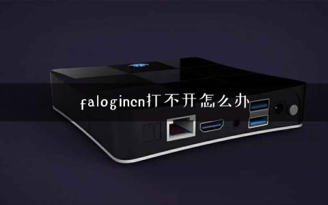 falogincn打不开怎么办