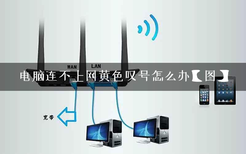 电脑连不上网黄色叹号怎么办【图】