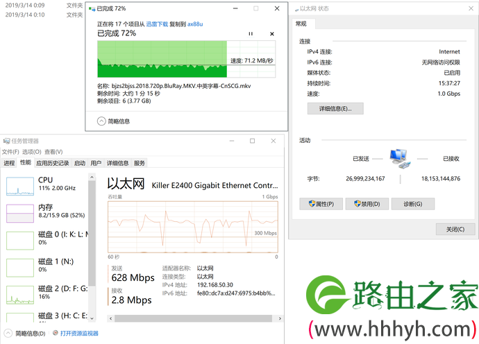 华硕RT-AX88U电竞路由评测 WiFi6网络性能怪兽
