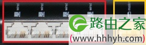 贝尔金路由器连接端口使用方法