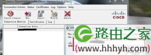 Cisco client出现连接不上怎么办