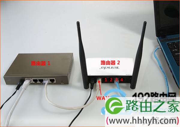 无线路由器连接另一个无线路由器设置方法2