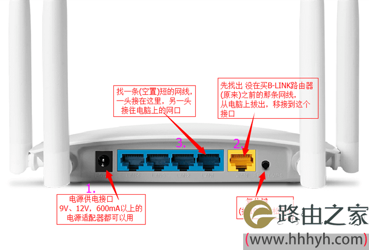 必联（B-LINK）路由器如何登录并访问设置页面