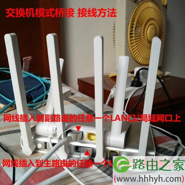 360安全路由器 交换机模式桥接方法