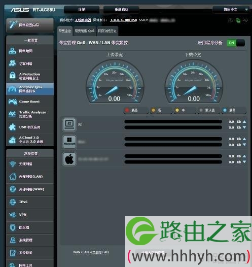 华硕路由器怎么限速