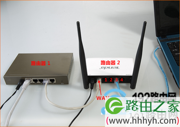 无线路由器连接另一个无线路由器设置方法2