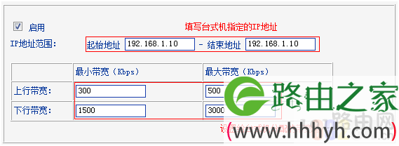 路由器控制IP带宽功能 ip带宽控制怎么设置网速