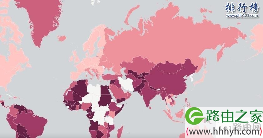 2017年全球宽带网速排名:中国仅列第134位(附189国完整榜单)