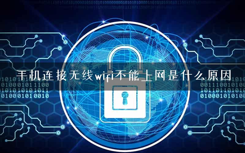 手机连接无线wifi不能上网是什么原因