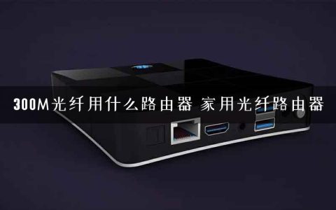 300M光纤用什么路由器 家用光纤路由器