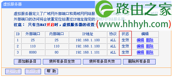TP-Link TL-WDR6300路由器端口转发(虚拟服务器)设置上网