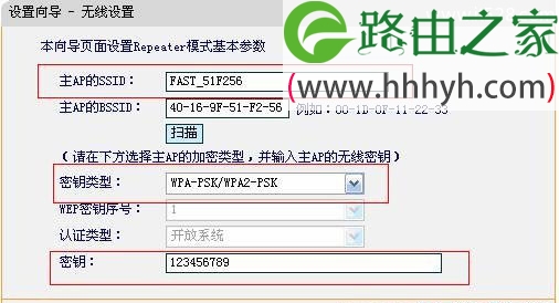 迅捷(Fast)FW150RM无线路由器Repeater模式设置上网