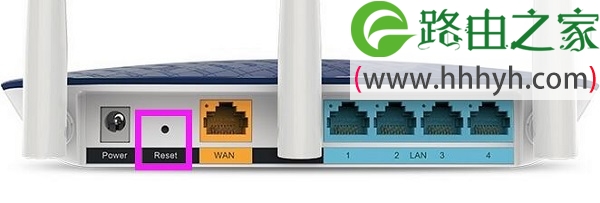 TP-Link无线路由器TL-WR886N如何恢复出厂设置