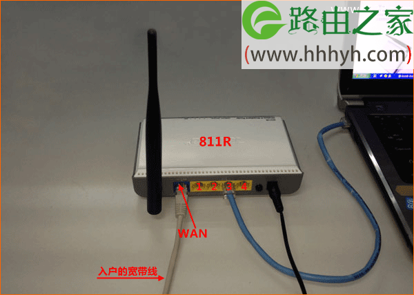 腾达(Tenda)811R无线路由器设置上网