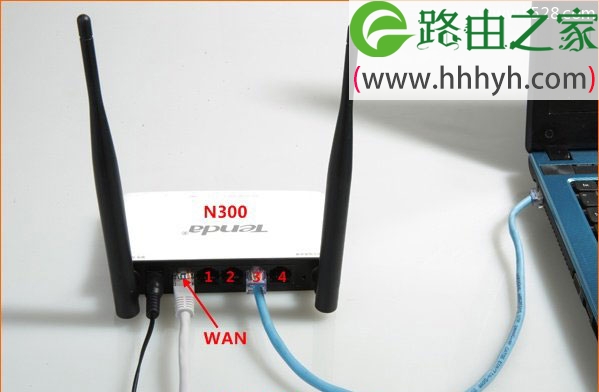 腾达(Tenda)N300 V2无线路由器设置上网