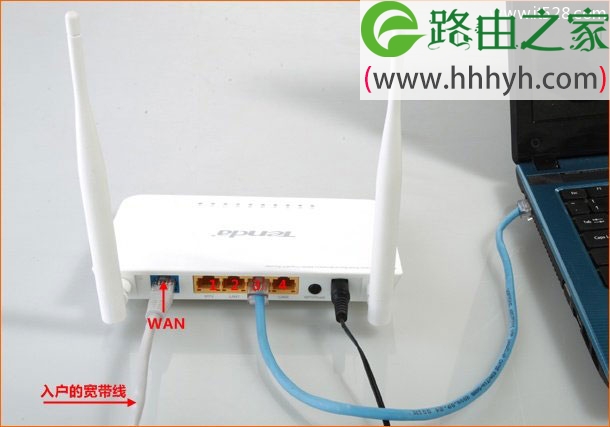 腾达(Tenda)F300或F301无线路由器设置上网