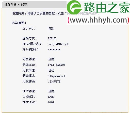 迅捷(Fast)FWD105路由器ADSL路由模式设置上网