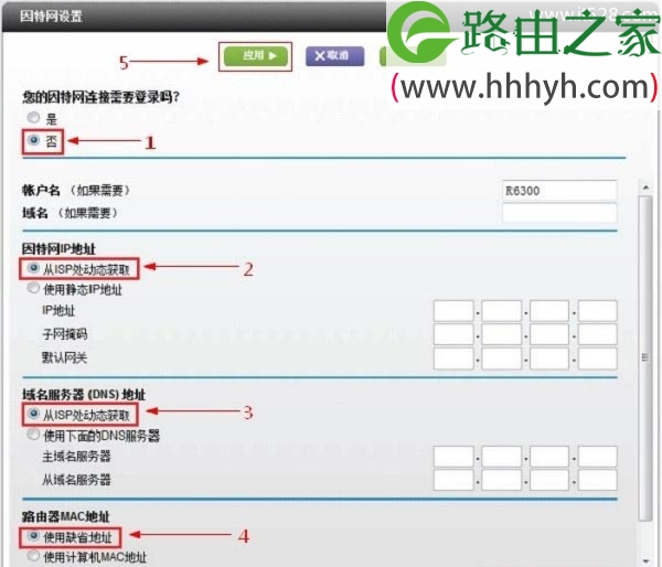 网件NETGEAR R6220 V1/V2路由器设置上网教程