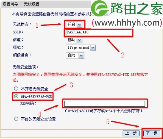 迅捷(FAST)FW300R无线路由器设置上网