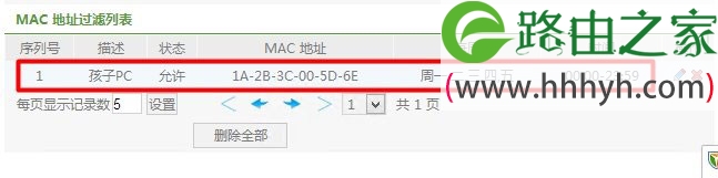 Netcore磊科无线路由器MAC地址过滤设置方法
