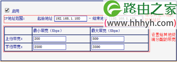 TP-Link TL-WR885N V1-V3路由器限制网速设置方法