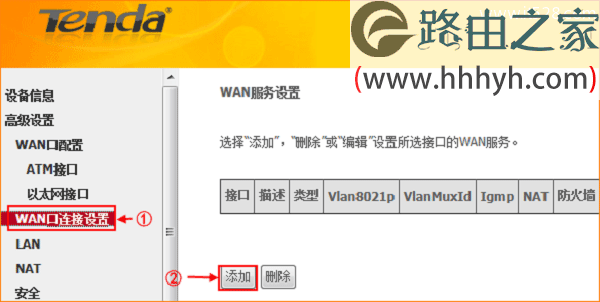 腾达(Tenda)D304路由器设置固定(静态)IP上网方法