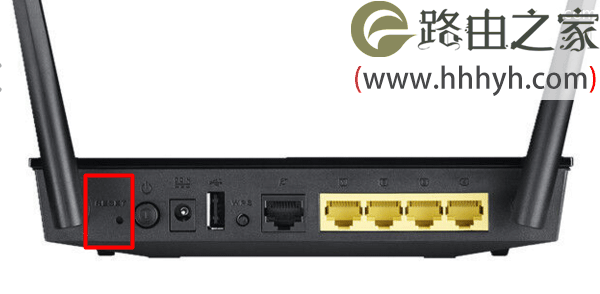 华硕(ASUS)路由器恢复出厂设置方法