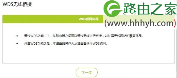 迅捷FAST FW325R路由器无线桥接设置方法