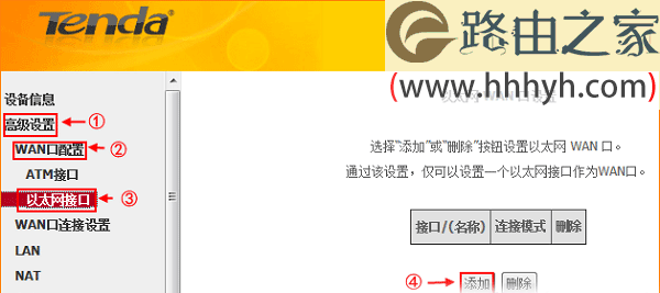 腾达D304无线路由器设置ADSL拨号上网教程
