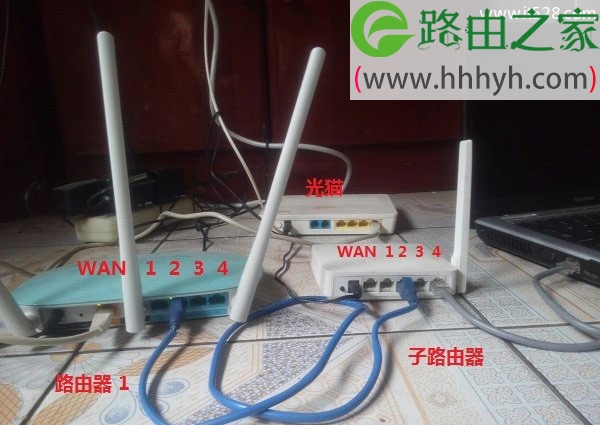 子路由器IP地址如何修改？