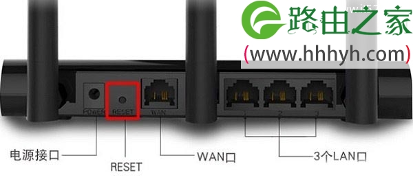 高科GAOKE路由器恢复出厂设置(重置)方法