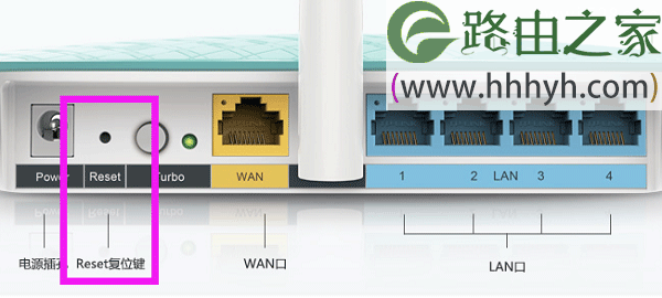 TP-Link TL-WR882N无线路由器恢复出厂设置教程