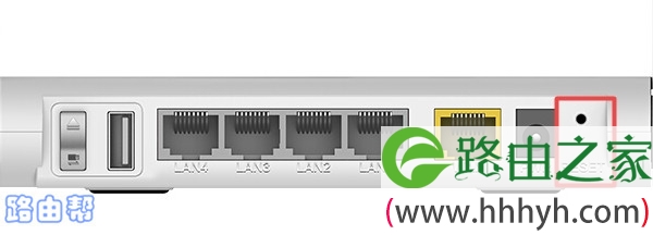 用wifi密码不能登录时，通过恢复出厂设置来解决