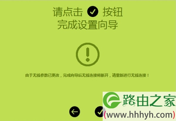 新版fast路由器设置完成