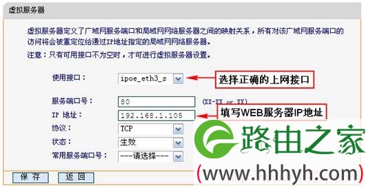 Fast-FWD105端口映射设置